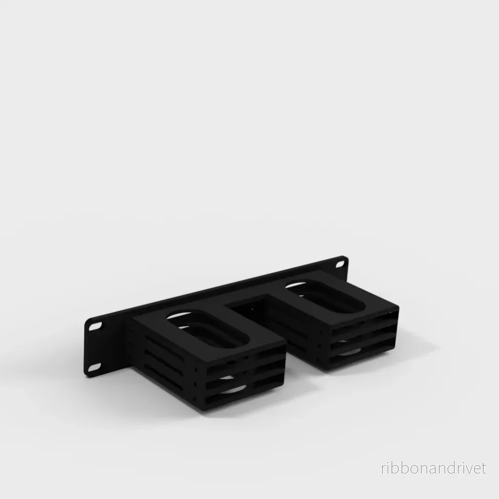 10" Rackmontering för 6 2.5" SSD-enheter - Bild 2