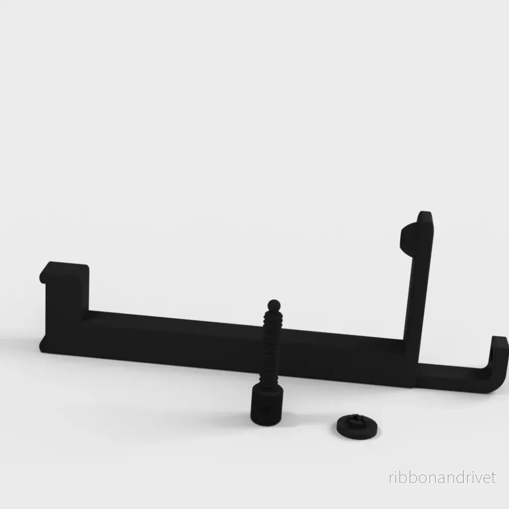 Skrivbordsorganisatör med hörlursställ, Apple Pen-hållare och surfplatteklämma - Bild 3
