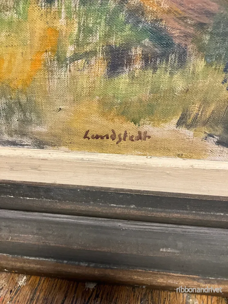 Olja på pannå av Lundstedt - Bild 2