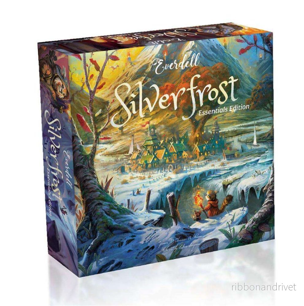 Everdell Silverfrost Essentials Edition – Självständigt Äventyrsspel i Edge of the Map-serien Everdell Silverfrost Essentials Edition – Självständigt Äventyrsspel i Edge of the Map-serien