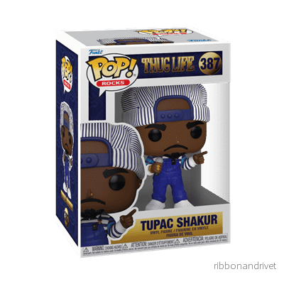 Funko POP Rocks: Tupac 90's Samlarfigur - Bild 2