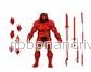 TMNT (Mirage Comics) - 7" Skala Action Figur - Röd och Svart Foot Enforcer - Bild 3