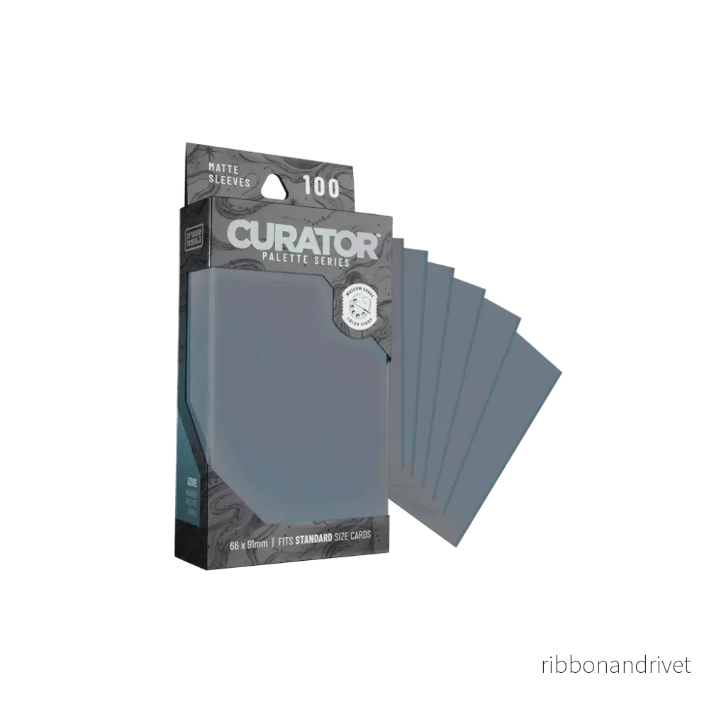 Curator Sleeves: Palette Series: Azure Curator Sleeves: Palette Series: Azure
