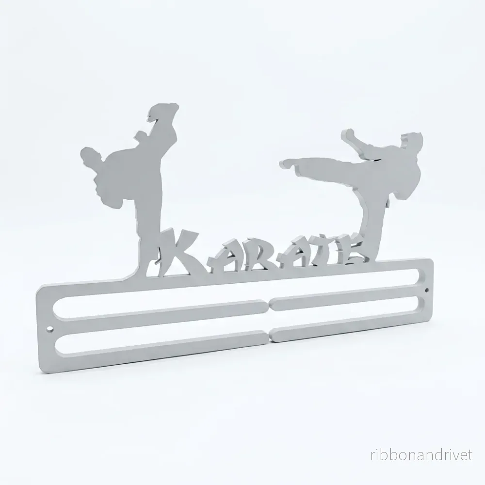 Väggmonterad medaljhållare för karate-medaljer - Bild 2