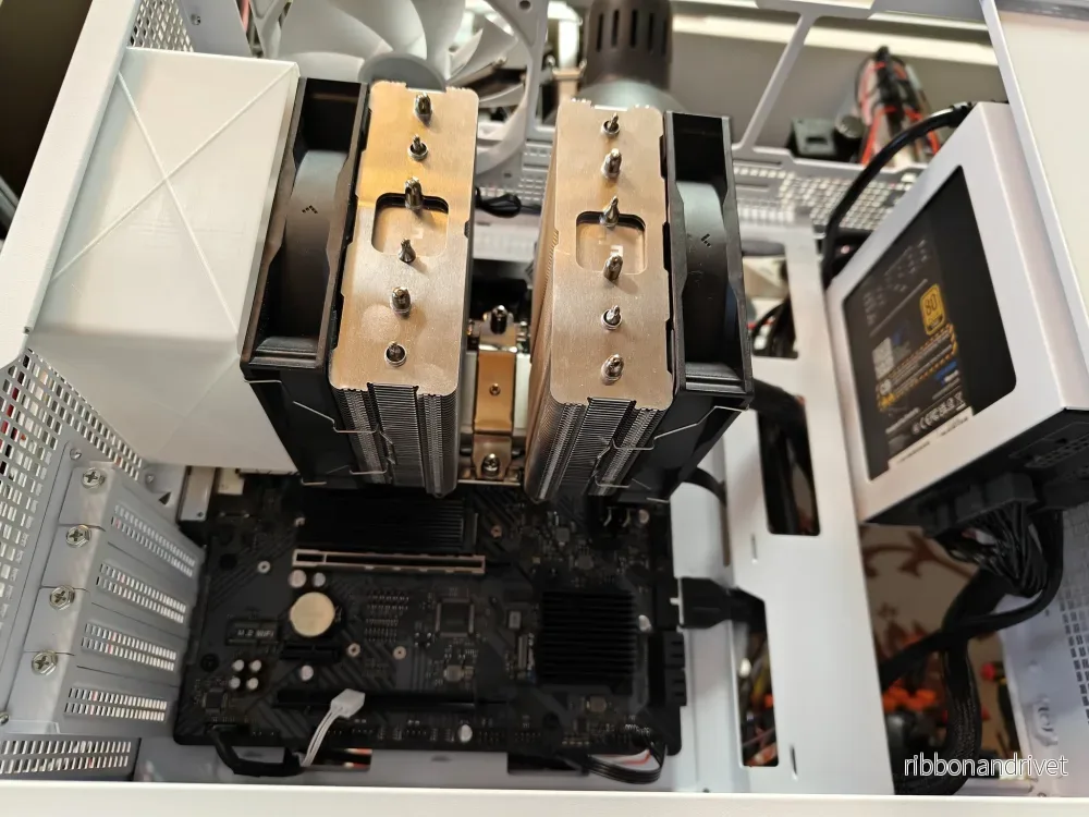 PC CPU-kylfläkttunnel - För 12 cm fläkt, 6,5 cm höjd - Bild 2