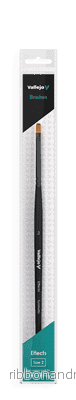 Vallejo - Brush / Effects - Flat Rectangular Synthetic Brush No. 2 - Bild 2