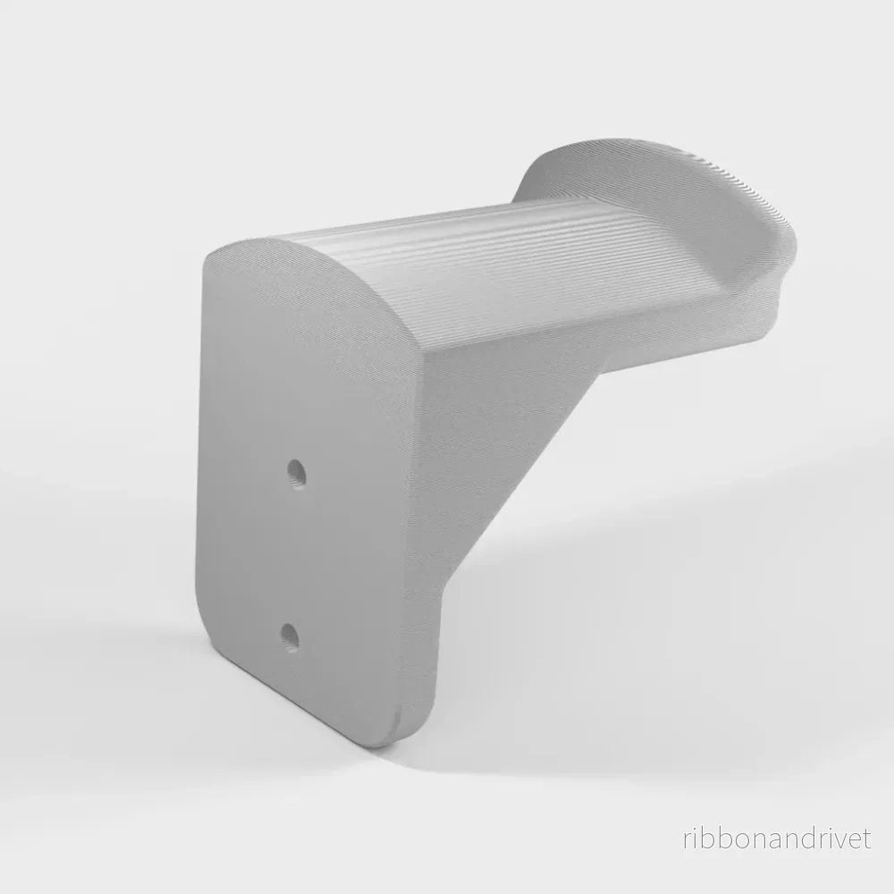 Vägghängd hörlurshållare