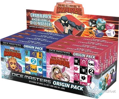 Marvel Dice Masters: Secret Wars Origin Packs Display Marvel Dice Masters: Secret Wars Origin Packs Display
