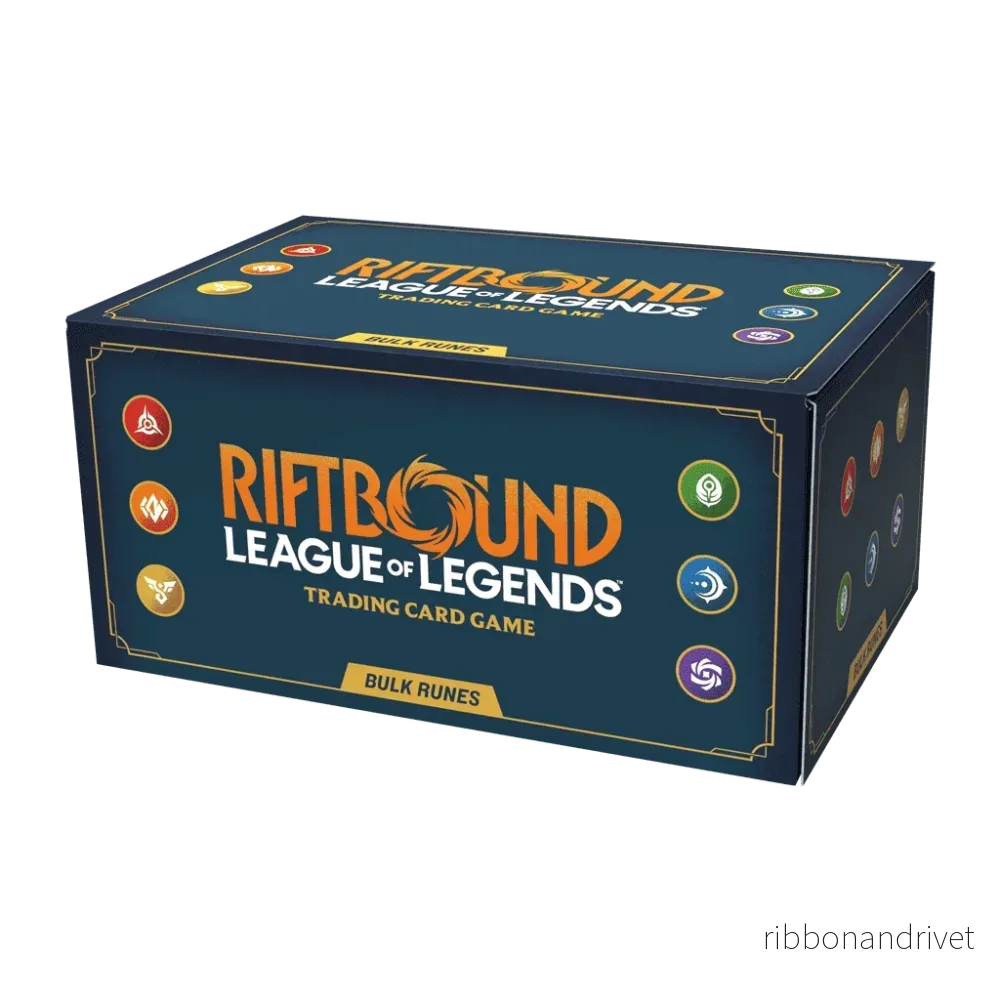 Riftbound: League of Legends TCG – Bulk Runes, 324 runor i förpackning Riftbound: League of Legends TCG – Bulk Runes, 324 runor i förpackning