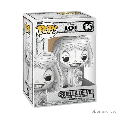 Funko POP Disney: Skisserad – Cruella De Vil Funko POP Disney: Skisserad – Cruella De Vil