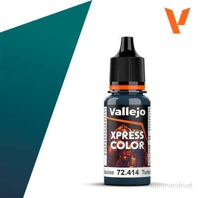 Vallejo Game Color Xpress Color – Caribbean Turquoise Vallejo Game Color Xpress Color – Caribbean Turquoise