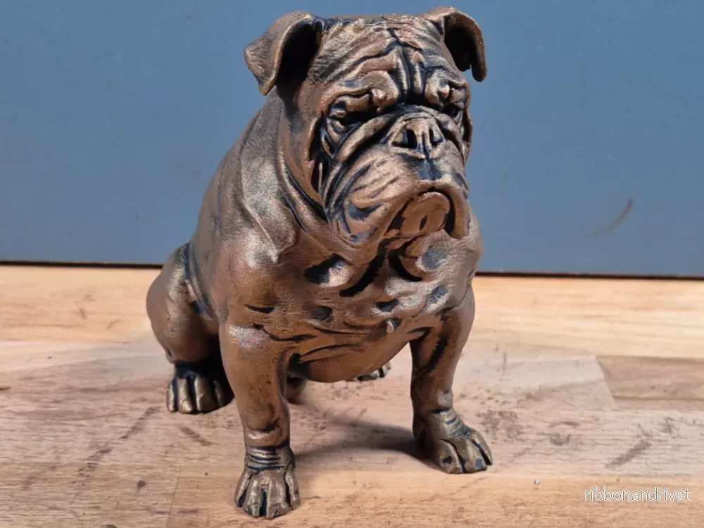 Engelsk bulldogg – Hundfigur Engelsk bulldogg – Hundfigur