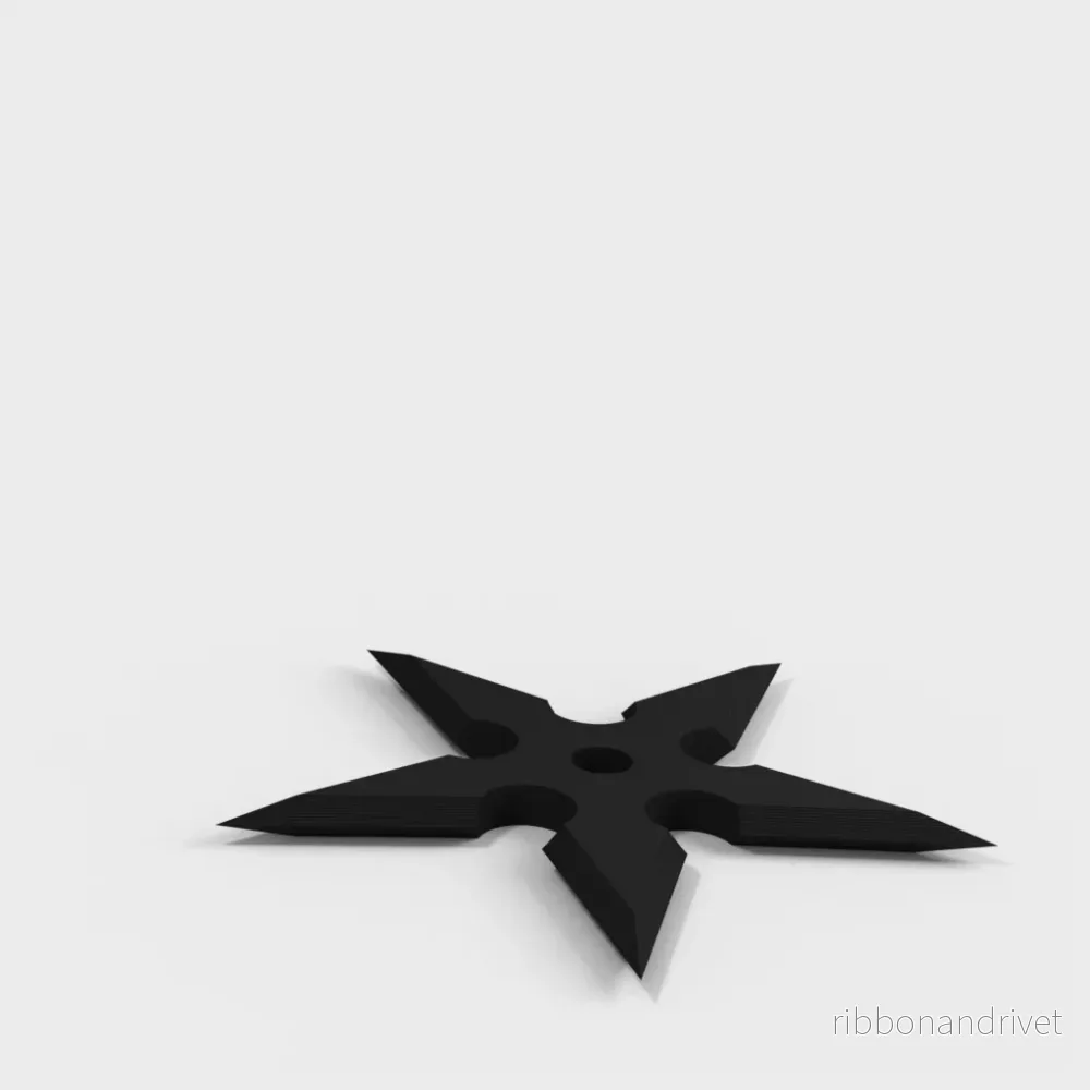 Shuriken kastvapen för cosplay och utklädnad - Bild 2