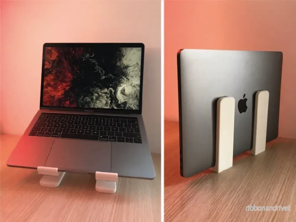 2-positions stativ för bärbar dator för MacBook Pro 13" - Bild 2