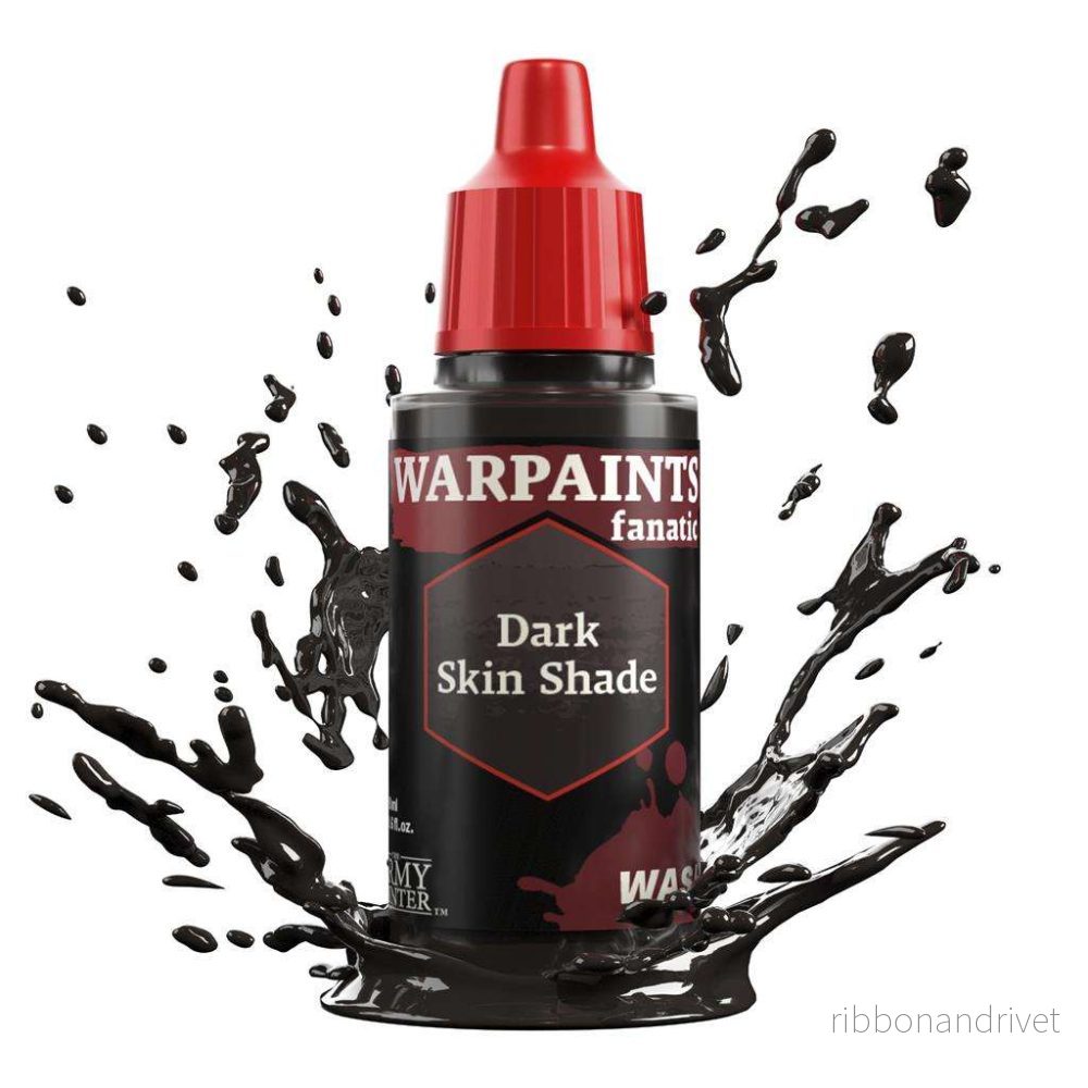 Army Painter – Warpaints Fanatic Wash: Dark Skin Shade Army Painter – Warpaints Fanatic Wash: Dark Skin Shade