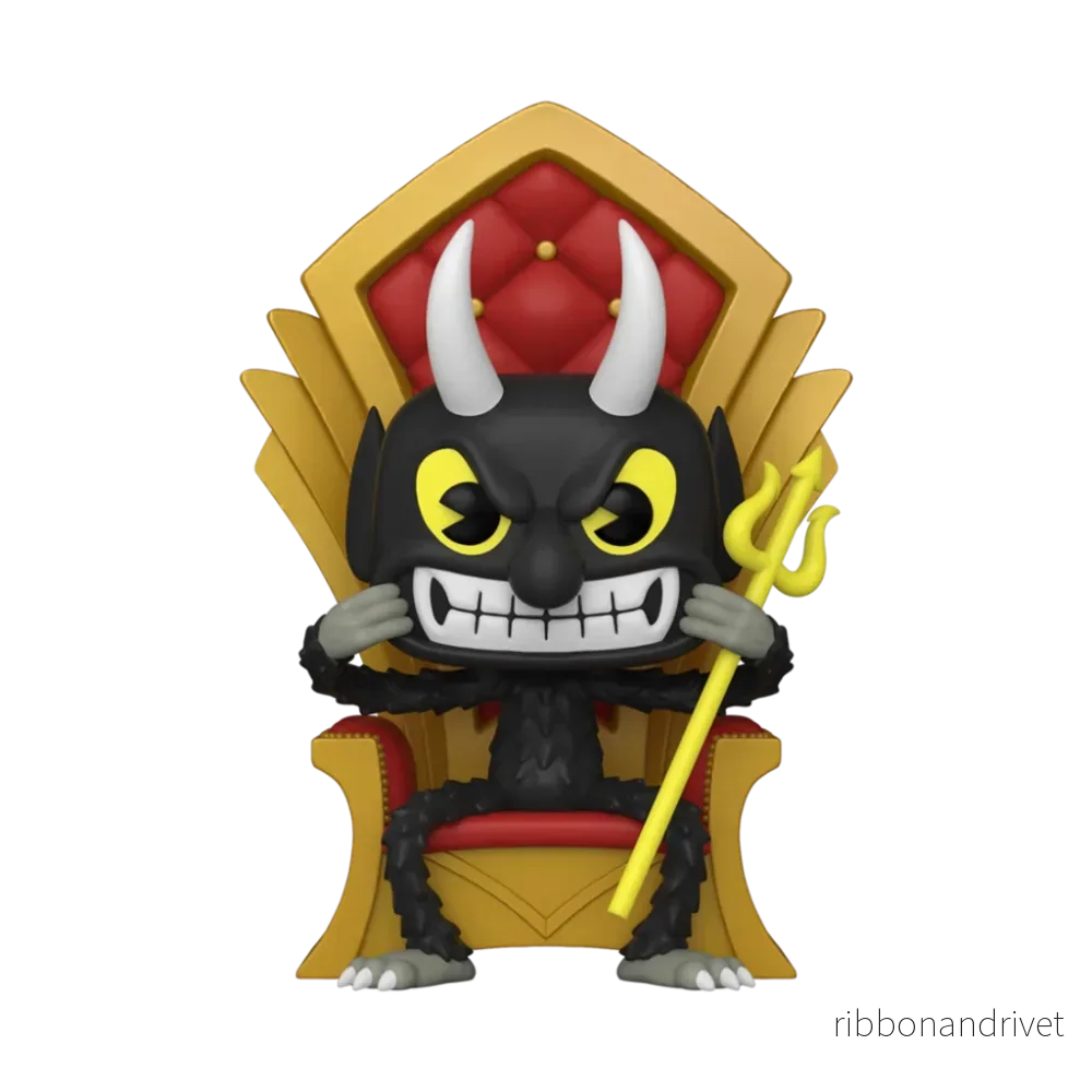 Funko POP Deluxe Cuphead S3 – Devil in Chair Funko POP Deluxe Cuphead S3 – Devil in Chair