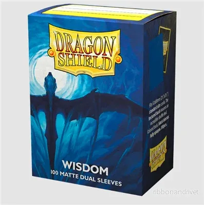 Dragon Shield Standard Size Matte Dual Sleeves – Wisdom (100 Sleeves) Dragon Shield Standard Size Matte Dual Sleeves – Wisdom (100 Sleeves)