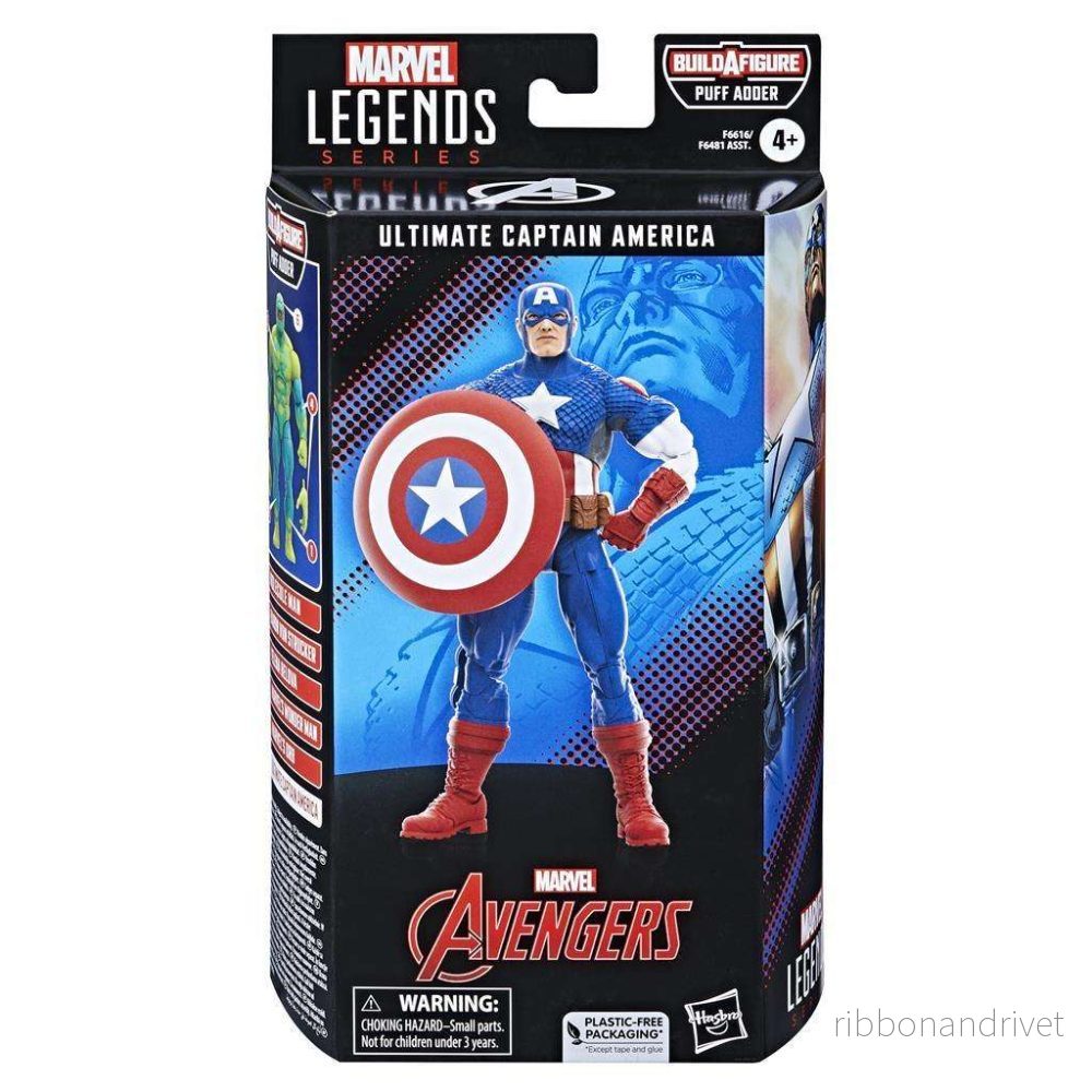Marvel Legends Series: Ultimate Captain America Figur Marvel Legends Series: Ultimate Captain America Figur