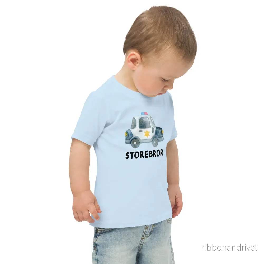 Storebror T-shirt - Polisbil - Bild 2