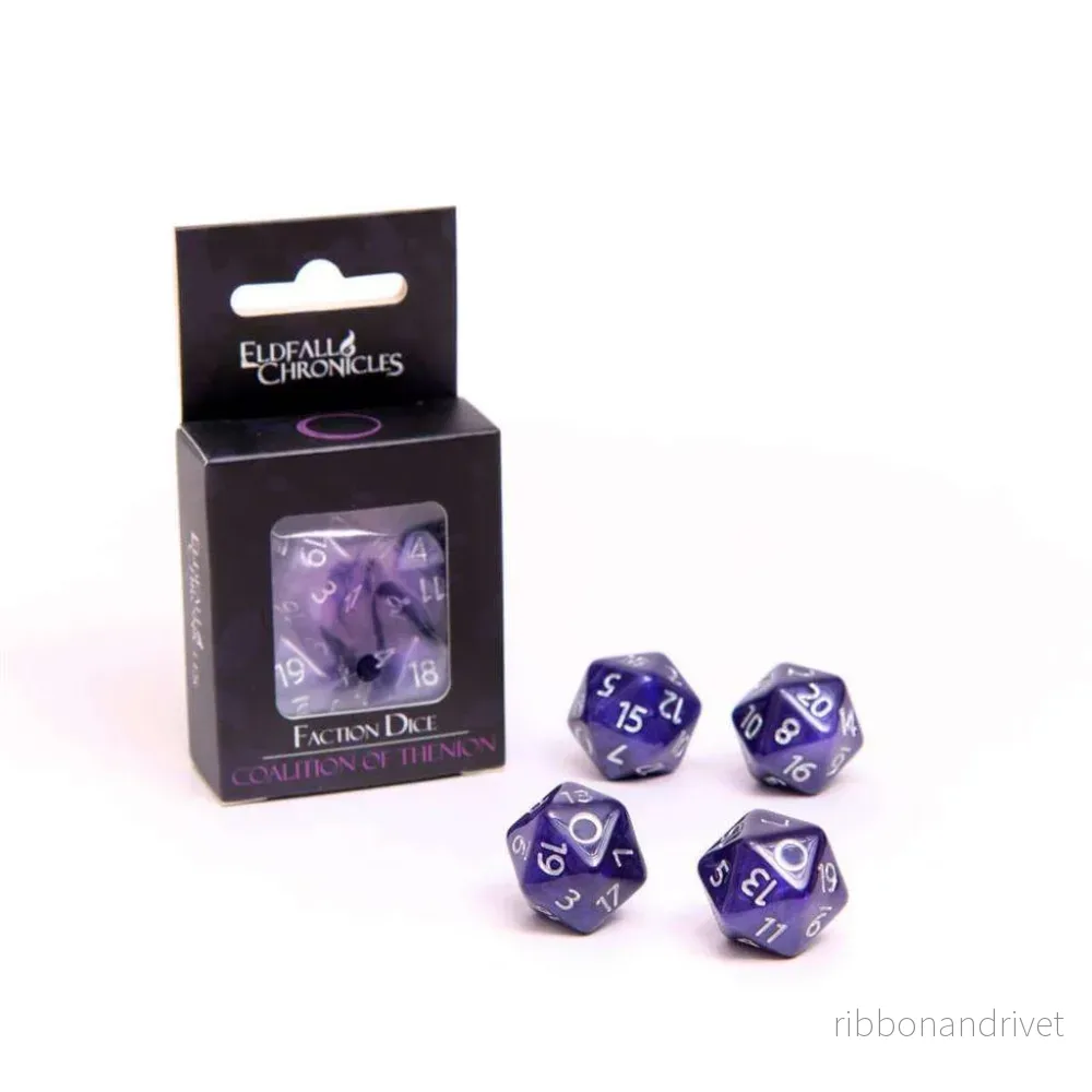 Eldfall Chronicles – Faction Dice: Coalition of Thenion Eldfall Chronicles – Faction Dice: Coalition of Thenion