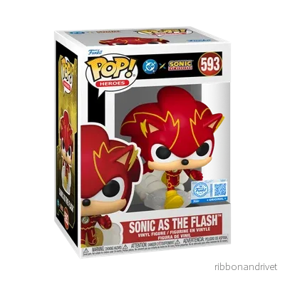 Funko POP Hjältar: JLA & Sonic – Sonic/Flash Funko POP Hjältar: JLA & Sonic – Sonic/Flash