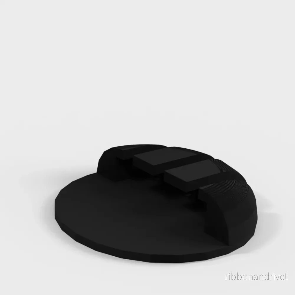 Effektiv kabelhållare för tre kablar - Bild 3