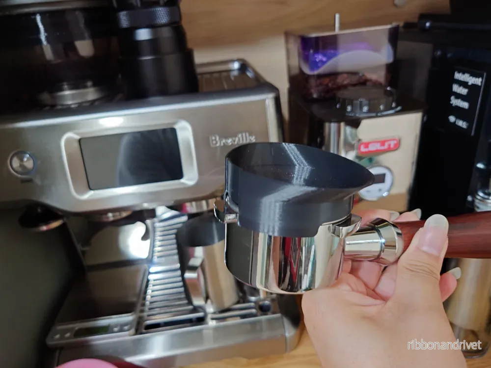 54 mm doseringstratt för Lelit PL72 & Breville Portafilter - Bild 2