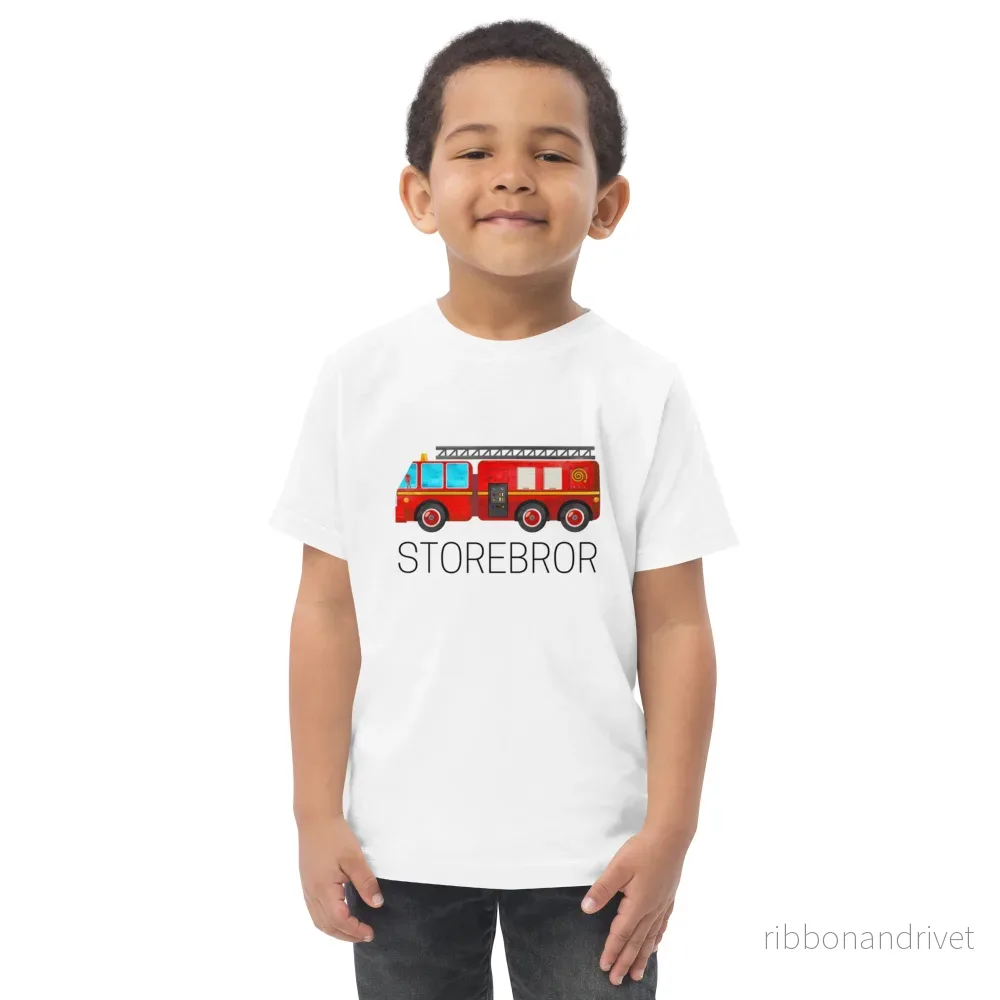 Storebror T-shirt - Brandbil - Bild 2