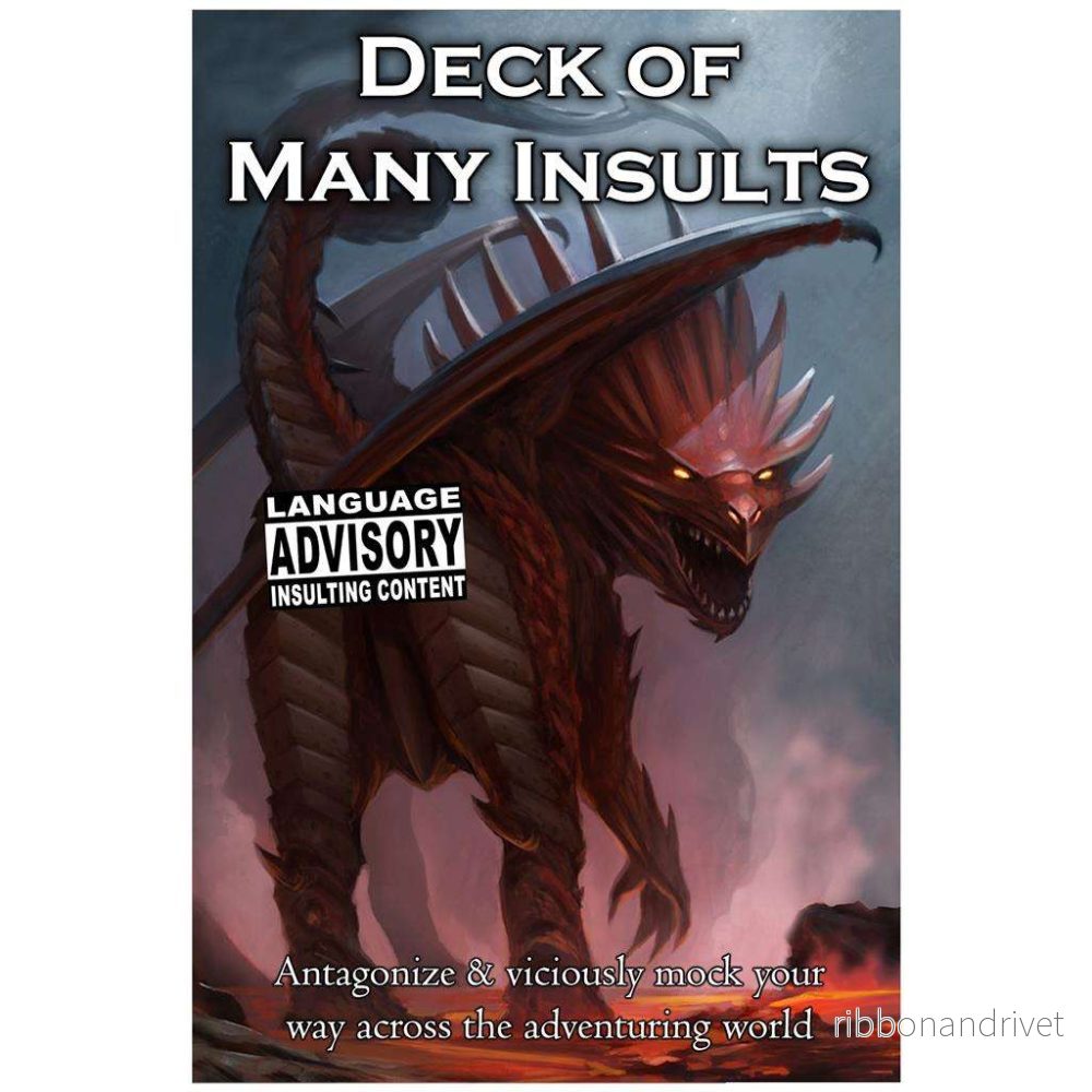 Deck of Many Insults – EN Deck of Many Insults – EN