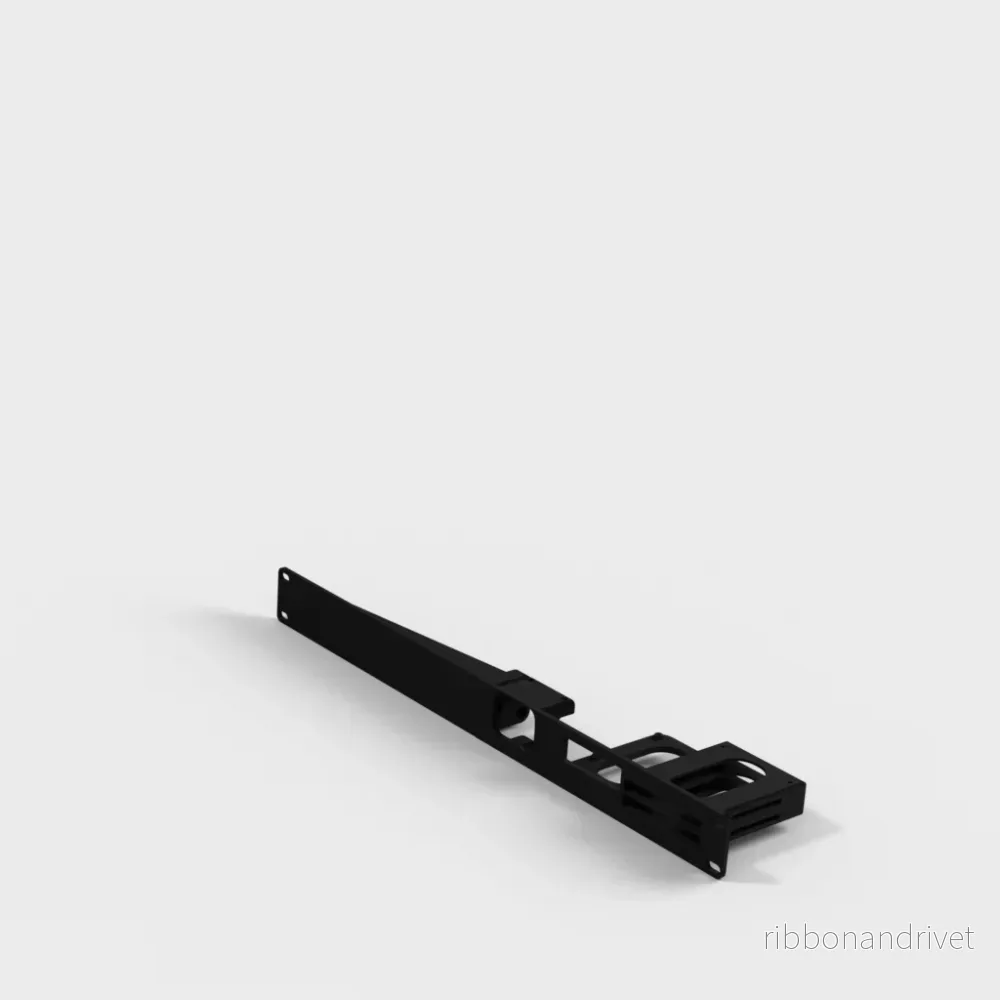 Modulär 19" Rackmontering för Pi, SSD och JetKVM - Bild 2