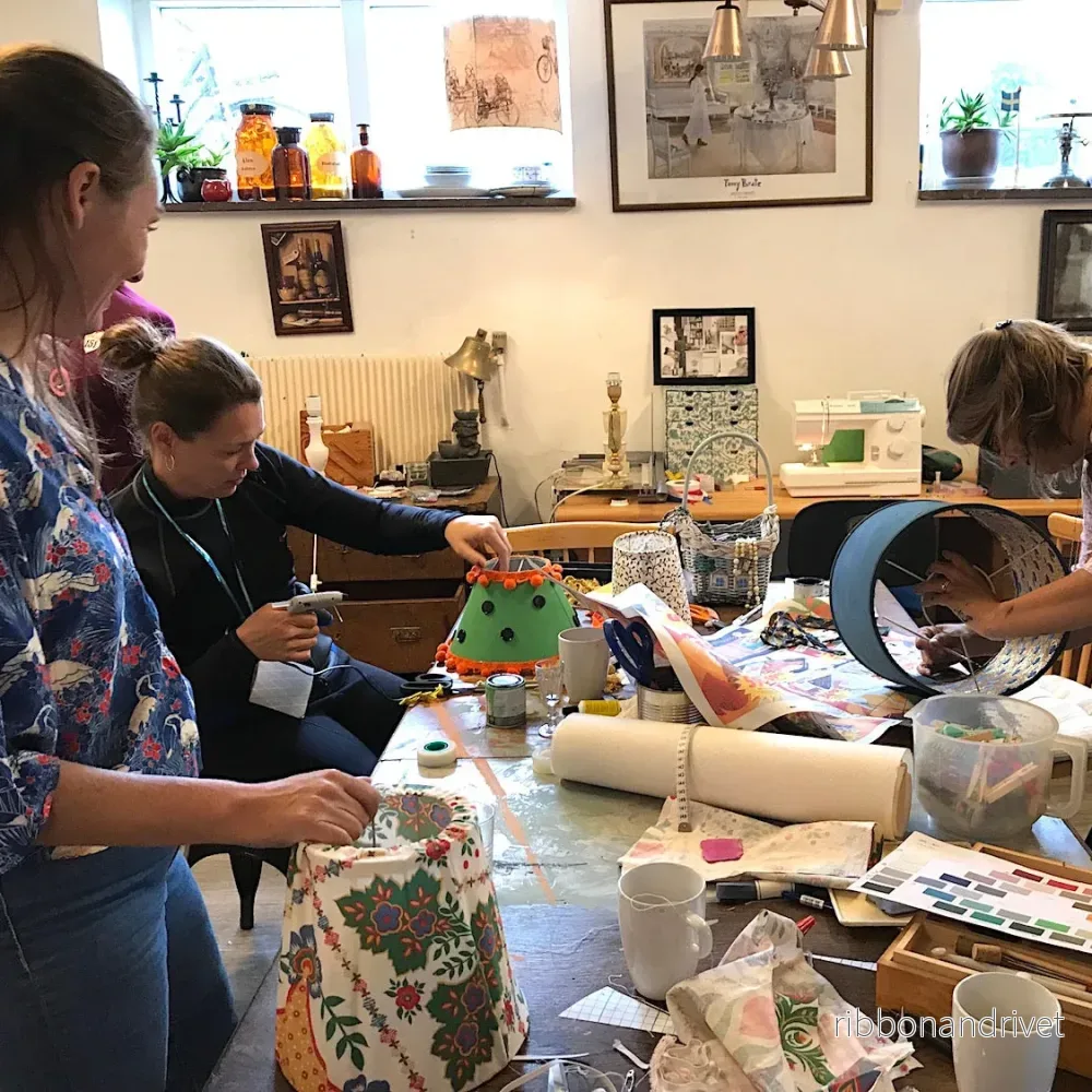 Lampskärmar i egen stil – workshop