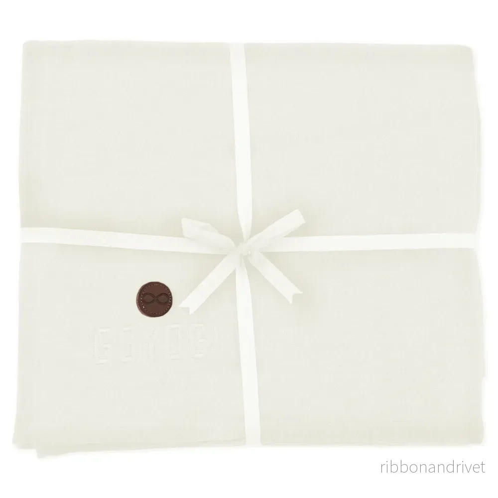 Calm Organic Cotton Yoga Blanket – Natural Calm Organic Cotton Yoga Blanket – Natural