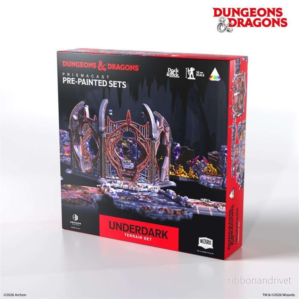 Dungeons & Dragons Underdark Förmålat Terrängset – EN