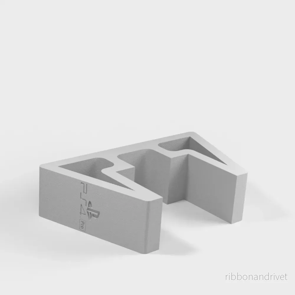 PS4 Pro vertikalt stativ med elegant PS-logotyp - Bild 3