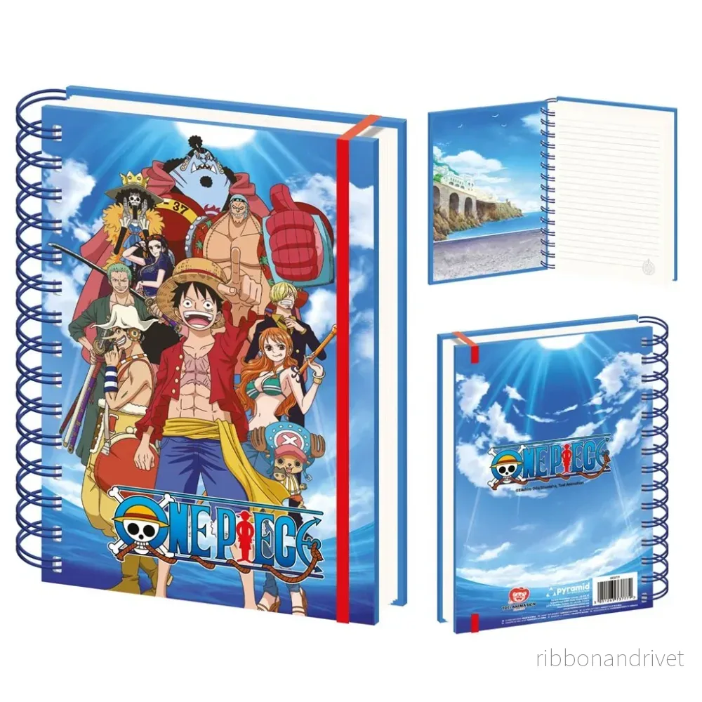 One Piece Anime (Crew) A5 Wiro Anteckningsblock