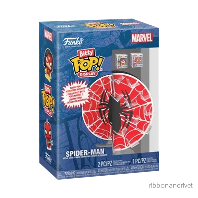 Funko Bitty POP DSPLY: Spider-Man Web – Samlarfigur Funko Bitty POP DSPLY: Spider-Man Web – Samlarfigur
