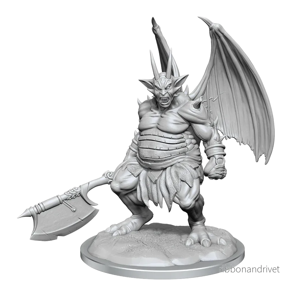 D&D Nolzur's Marvelous Miniatures: Nycaloth - Fantastisk Rollspelsfigur