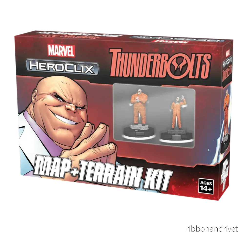 Marvel HeroClix: Thunderbolts Map and Terrain Kit – EN Marvel HeroClix: Thunderbolts Map and Terrain Kit – EN