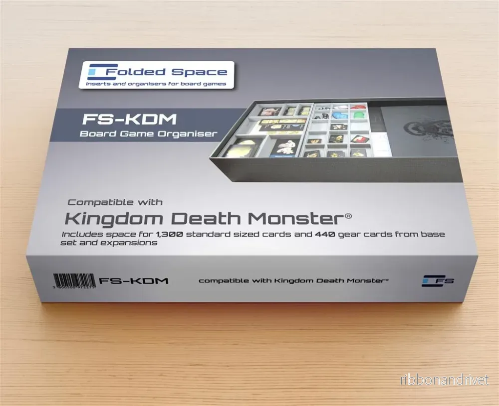 Kingdom Death Monster Insert – Effektivt Spelorganisatör Kingdom Death Monster Insert – Effektivt Spelorganisatör