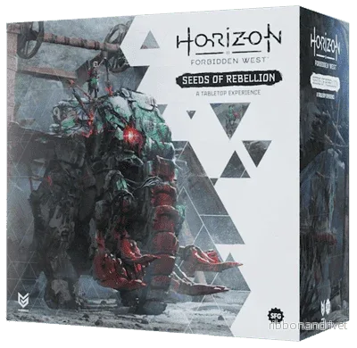 Horizon Forbidden West: Seeds Of Rebellion – Samarbetsbrädspel baserat på den officiella berättelsen mellan Horizon Zero Dawn och Horizon Forbidden West Horizon Forbidden West: Seeds Of Rebellion – Samarbetsbrädspel baserat på den officiella berättelsen mellan Horizon Zero Dawn och Horizon Forbidden West