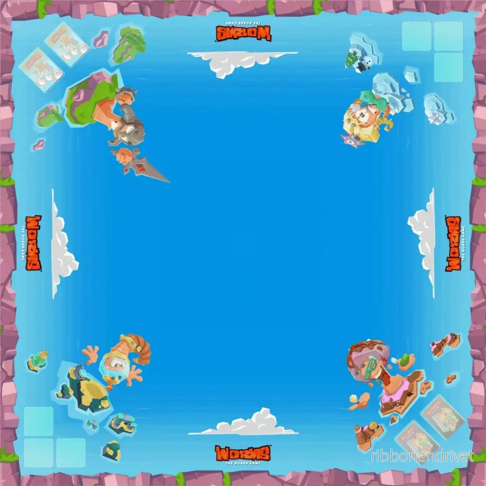 Worms Neoprene Play Mat Worms Neoprene Play Mat