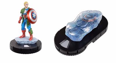 Marvel HeroClix Iconix: Captain America från Isen - EN - Bild 2