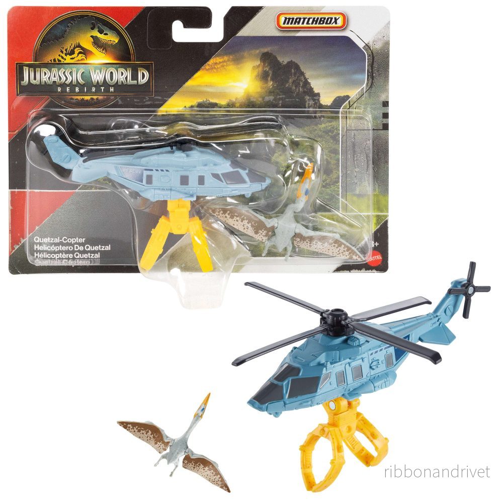Jurassic World – Matchbox – Dino Transporter (CDU med 8) Jurassic World – Matchbox – Dino Transporter (CDU med 8)