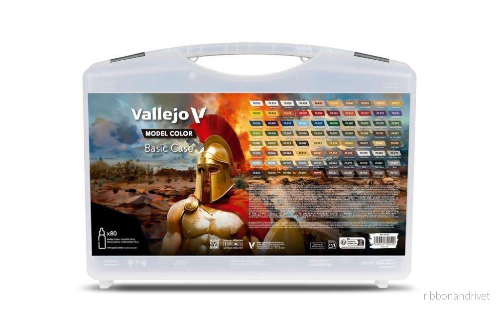 Vallejo Model Color – 80 färger i grundpaket Vallejo Model Color – 80 färger i grundpaket