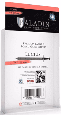 Paladin Sleeves – Lucius Premium Large B 76x102mm (55 ärmar) Paladin Sleeves – Lucius Premium Large B 76x102mm (55 ärmar)