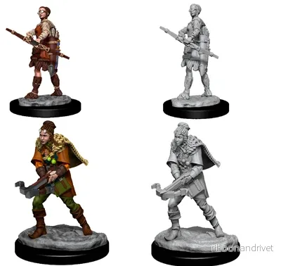 D&D Nolzur’s Marvelous Miniatures: Female Human Ranger D&D Nolzur’s Marvelous Miniatures: Female Human Ranger