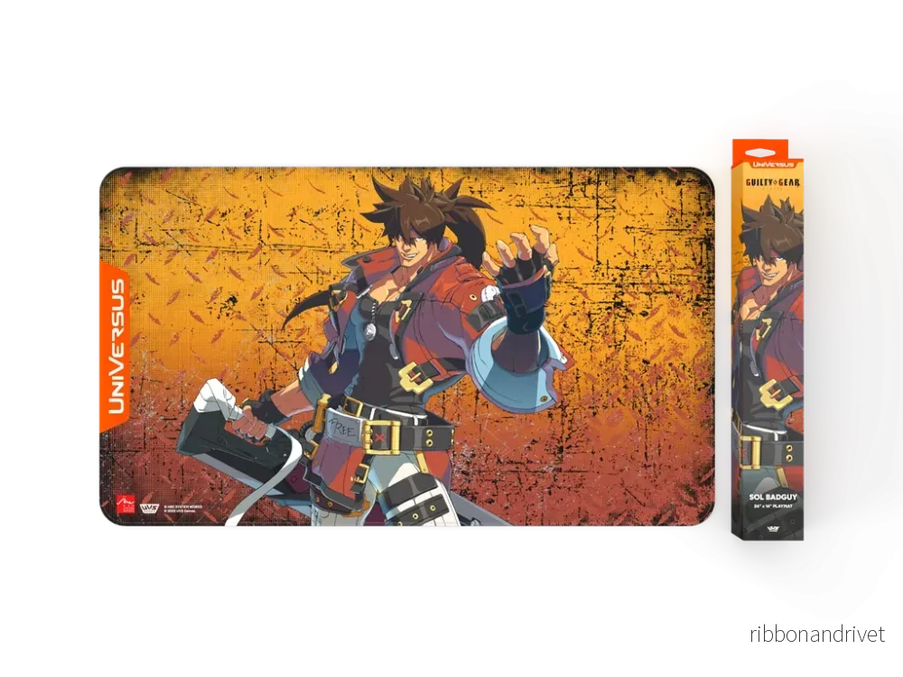 UniVersus CCG: Guilty Gear -Strive- Spelmatta: Sol Badguy UniVersus CCG: Guilty Gear -Strive- Spelmatta: Sol Badguy