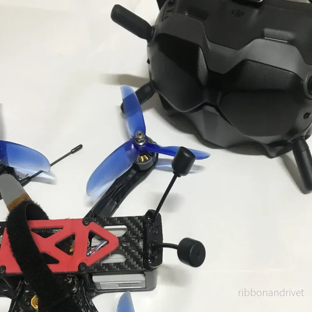 Alien RR5 DJI FPV-luftenhetsmonteringsfäste - Bild 2