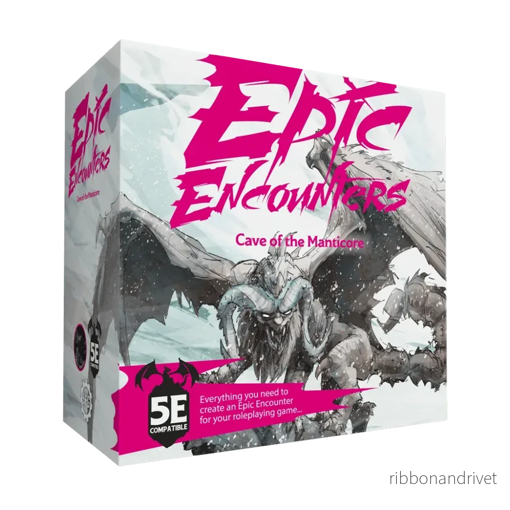 Epic Encounters: Cave of the Manticore – EN Epic Encounters: Cave of the Manticore – EN