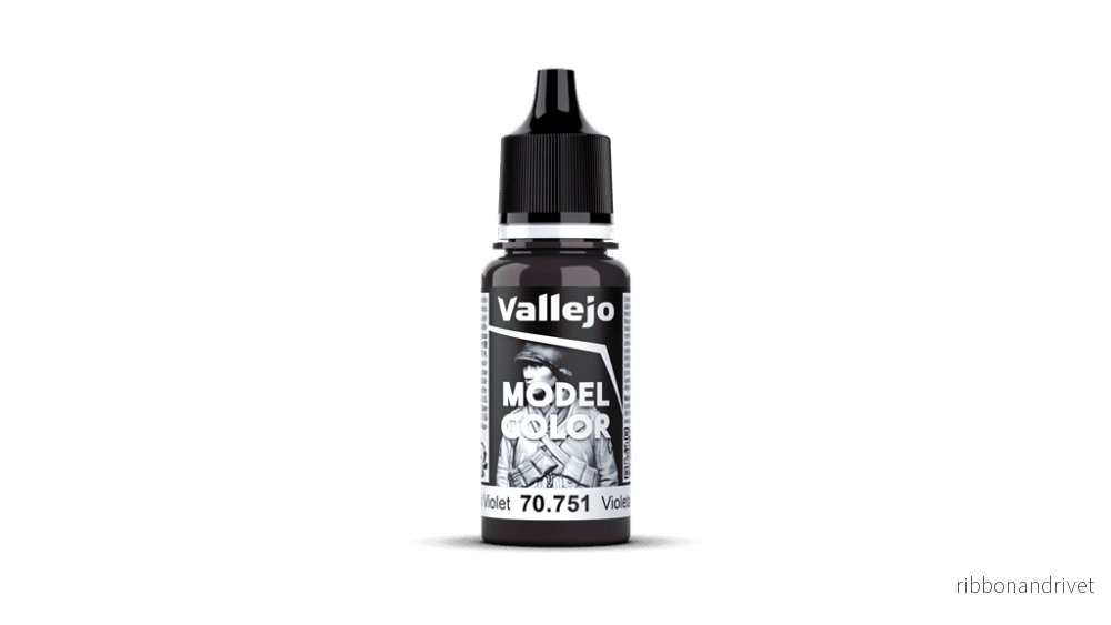 Vallejo Model Color Matt 054 Black Violet 18 ml Vallejo Model Color Matt 054 Black Violet 18 ml